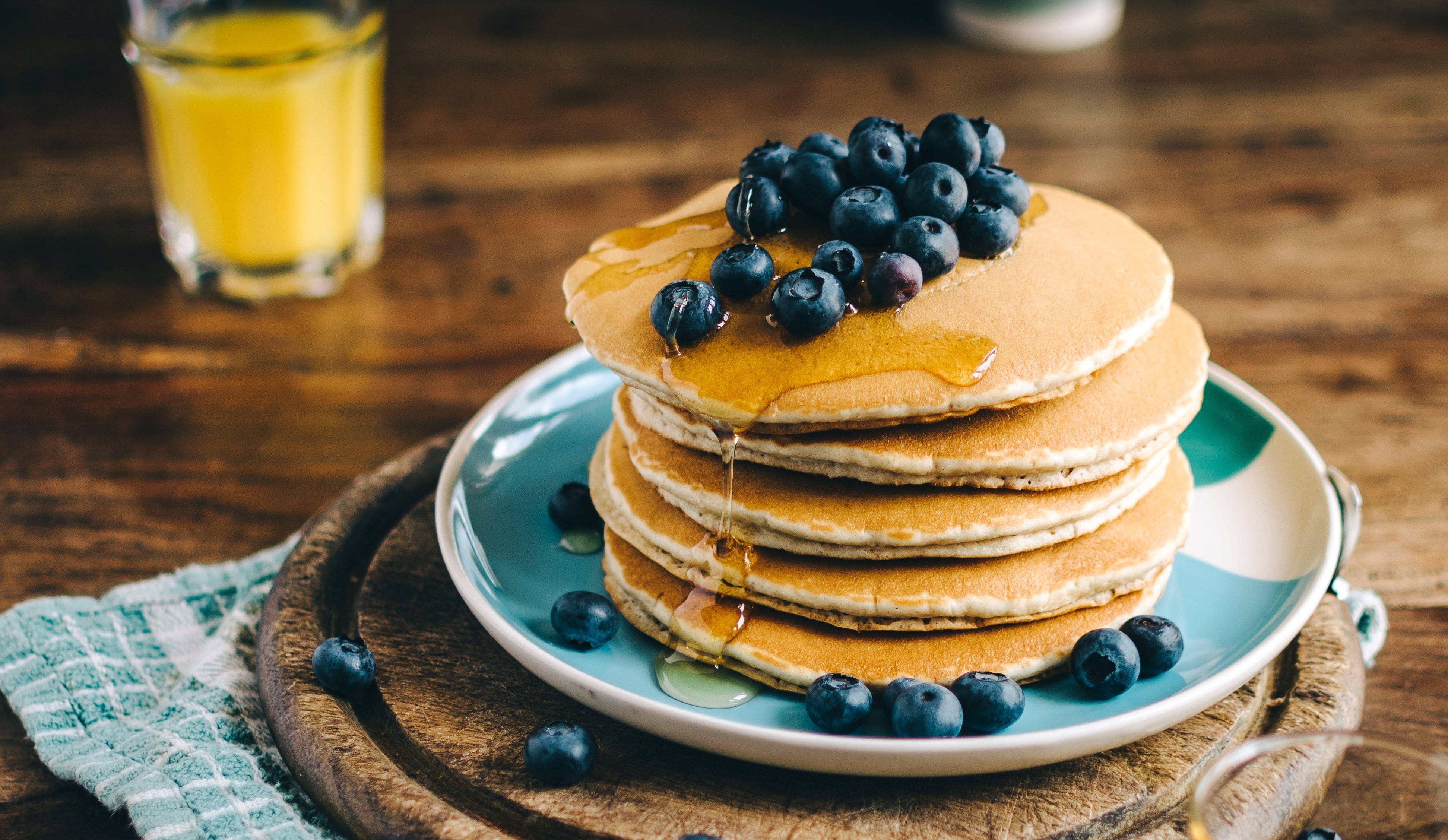 blueberry pancakes